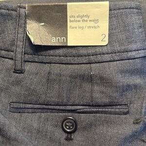 Ann Taylor Loft Blue Grey Pants